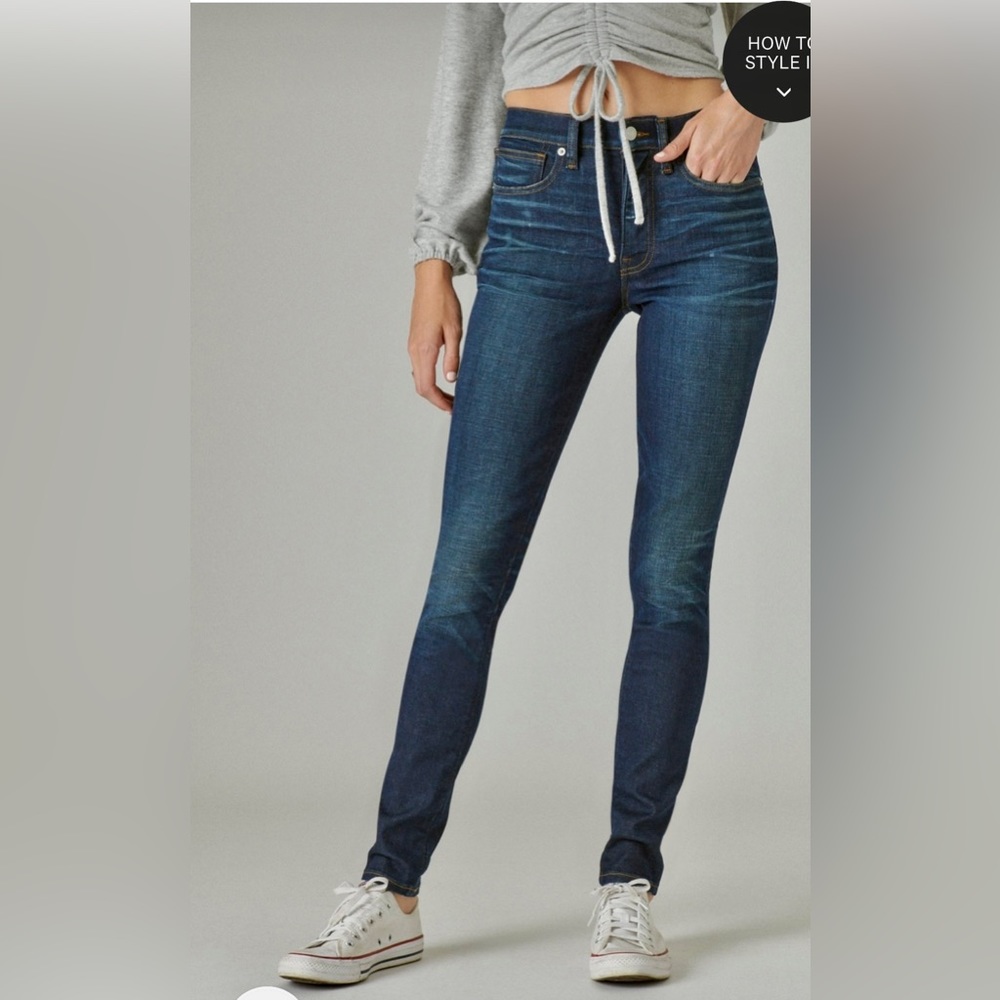 NWT Lucky Brand Bridgette Sculpted Skinny Jean